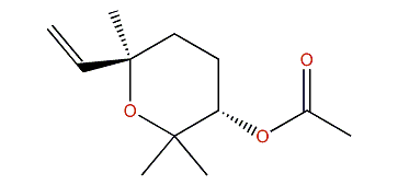trans-2,6,6-Trimethyl-2-vinyl-5-acetoxytetrahydropyran